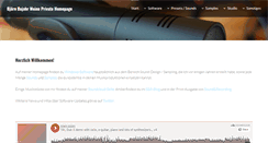 Desktop Screenshot of bjoernbojahr.de