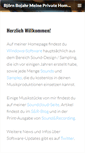 Mobile Screenshot of bjoernbojahr.de